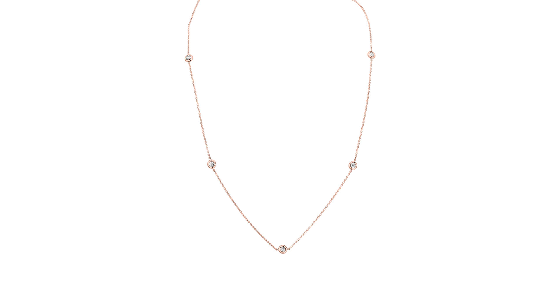 Diamond necklace Dots