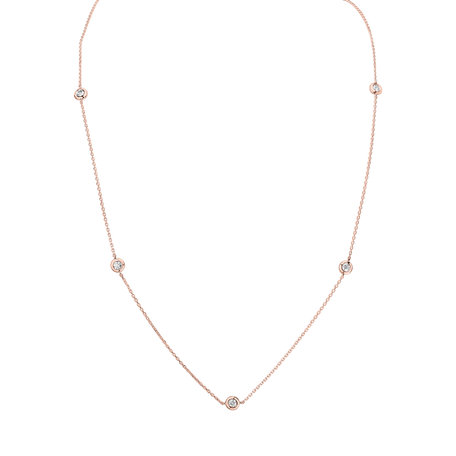 Diamond necklace Dots