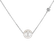 Diamond necklace with Fresh Water Pearl Lakeside Love2