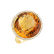 Ring with Citrine and diamonds Arthurine2