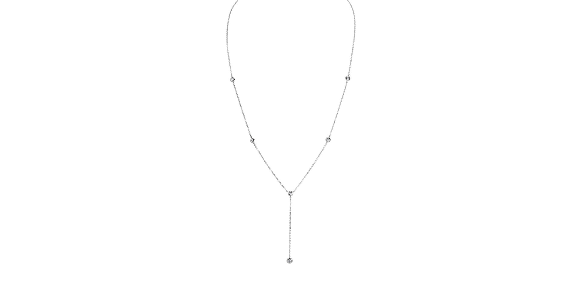 Diamond necklace Ethereal Gleam