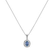 Diamond pendant with Sapphire Princess2