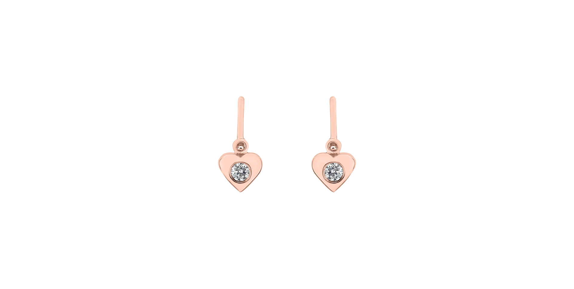 Children's diamond earrings Selma