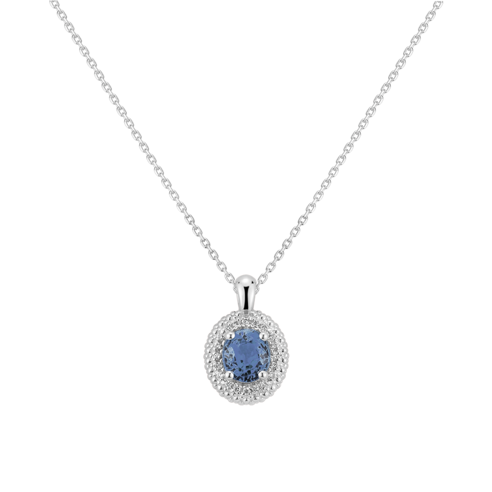 Diamond necklace with Sapphire Nobility Secret