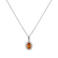 Diamond pendant with Sapphire Princess2