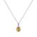 Diamond pendant with Sapphire Princess2
