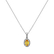 Diamond pendant with Sapphire Princess2