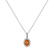 Diamond pendant with Sapphire Princess2