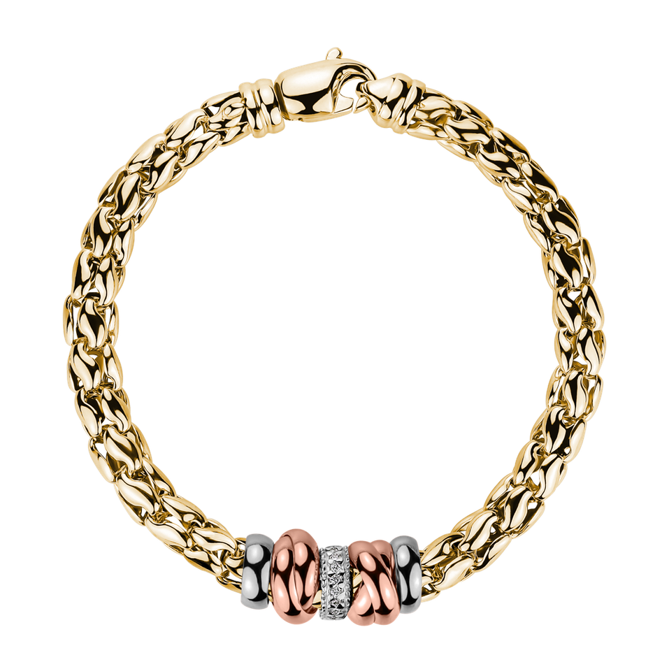 Bracelet with diamonds Ludwig