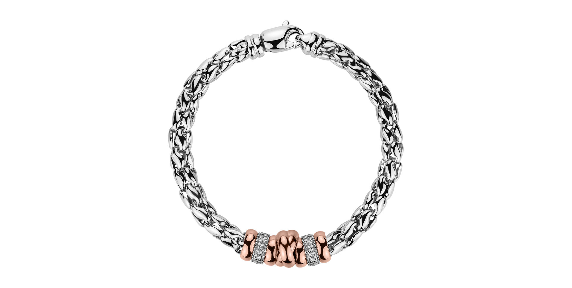 Bracelet with diamonds Benson