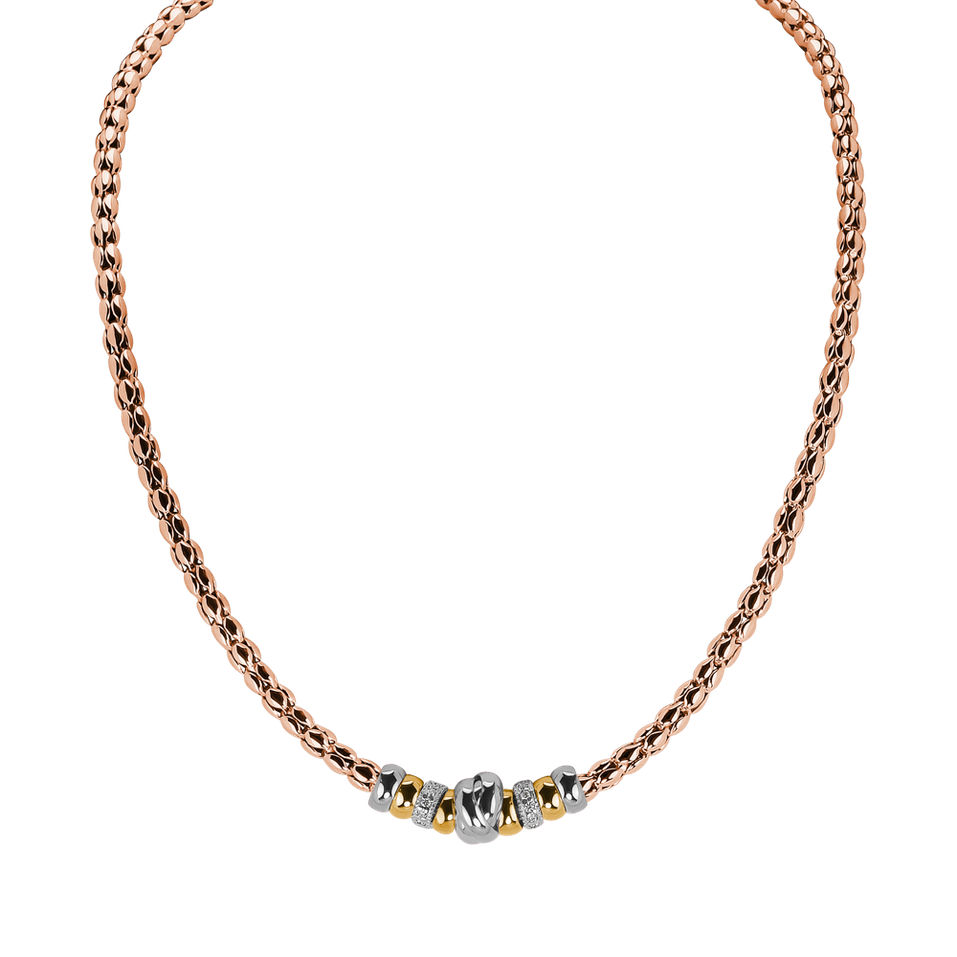 Diamond necklace Lyra