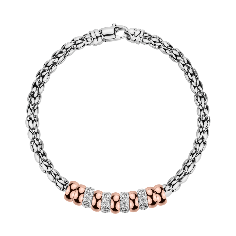 Bracelet with diamonds Christof
