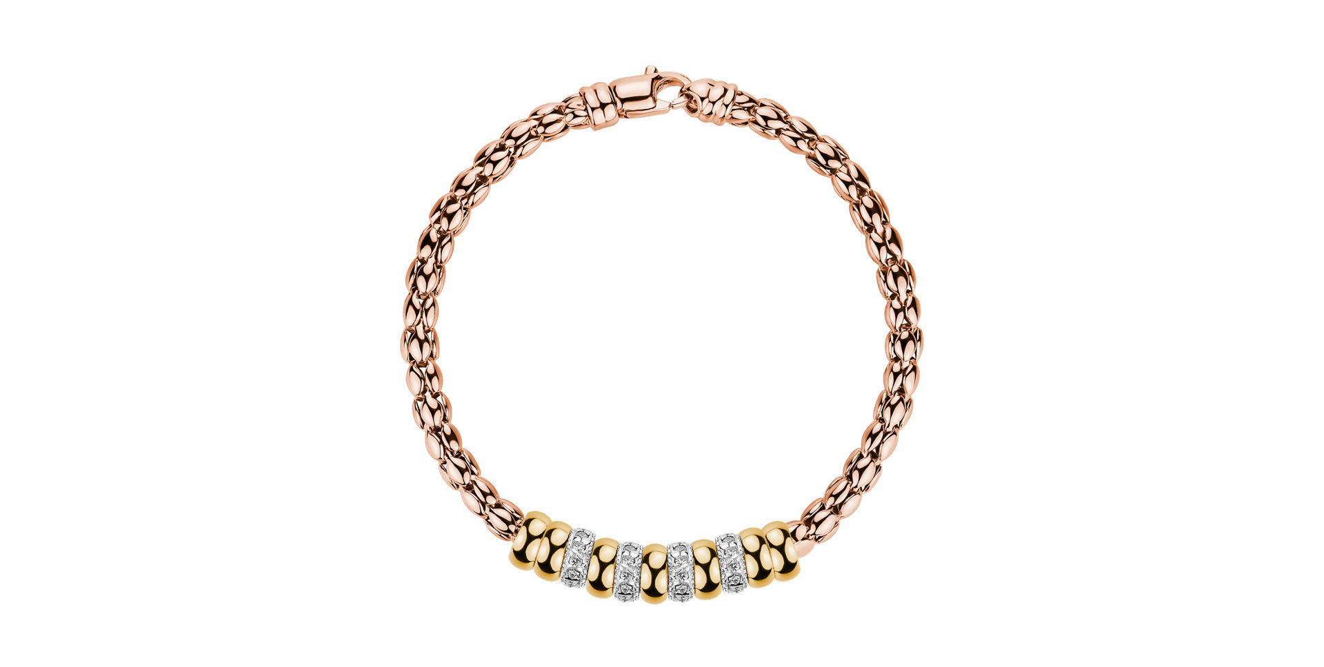 Bracelet with diamonds Christof