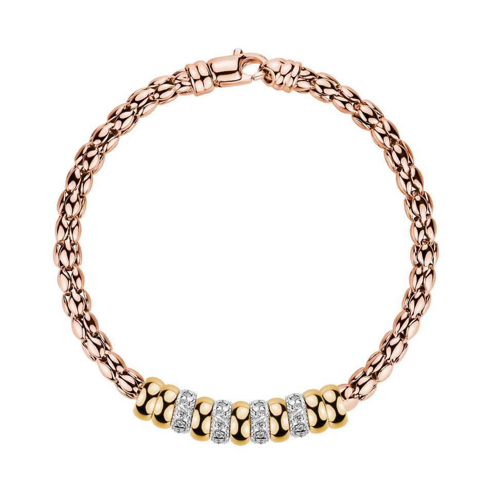 Bracelet with diamonds Christof