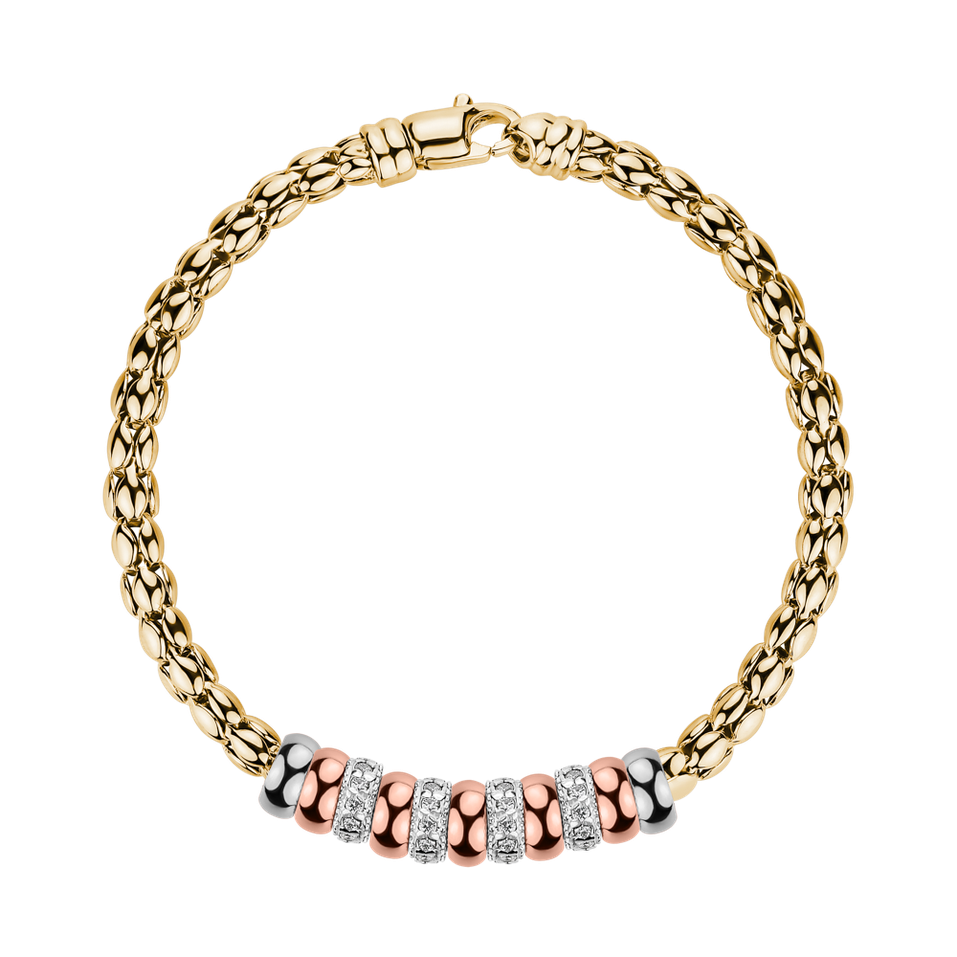 Bracelet with diamonds Christof