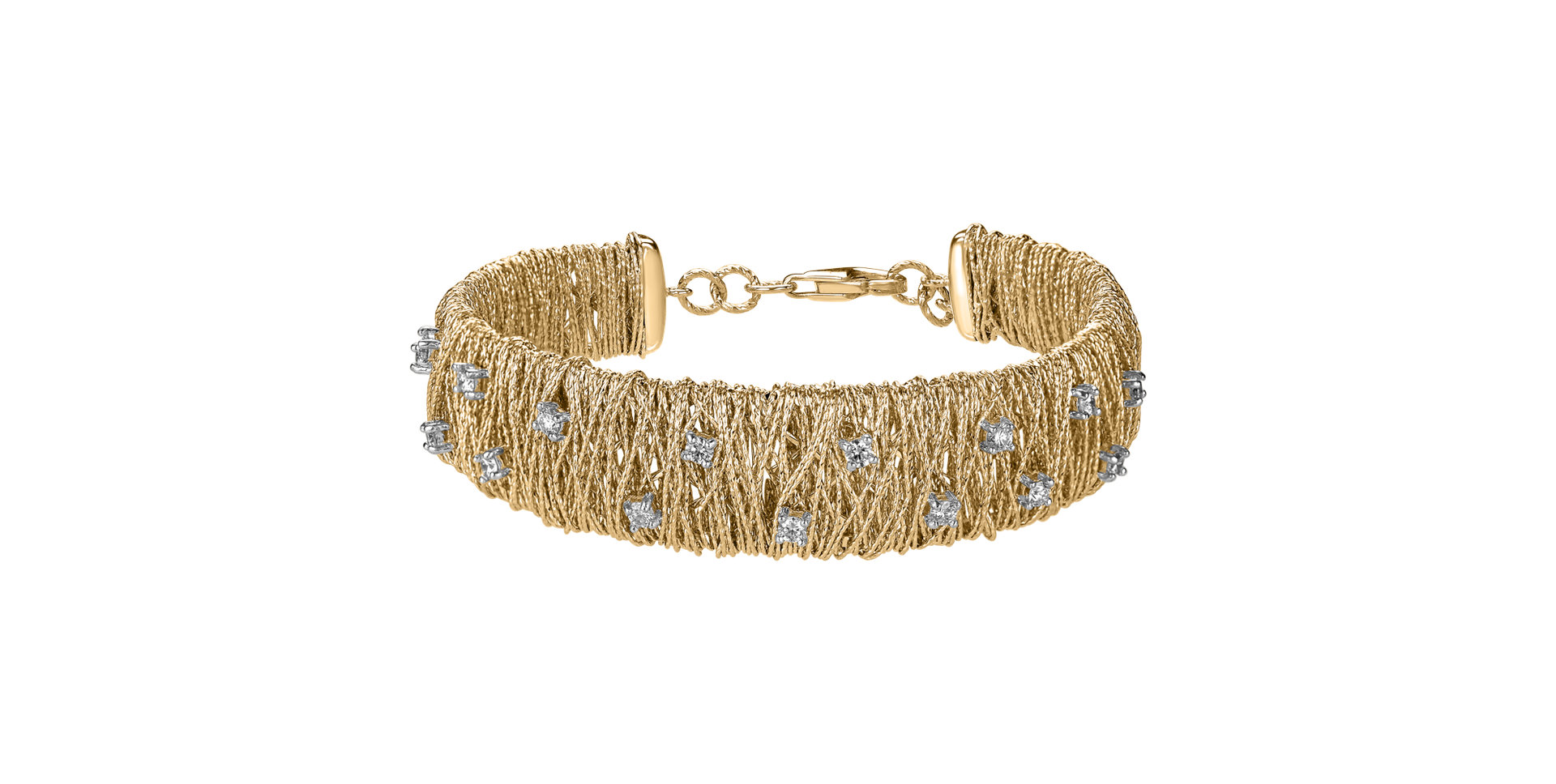 Bracelet with diamonds Glimmering Gala