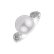 Diamond ring with Pearl Fantasy Pearl2