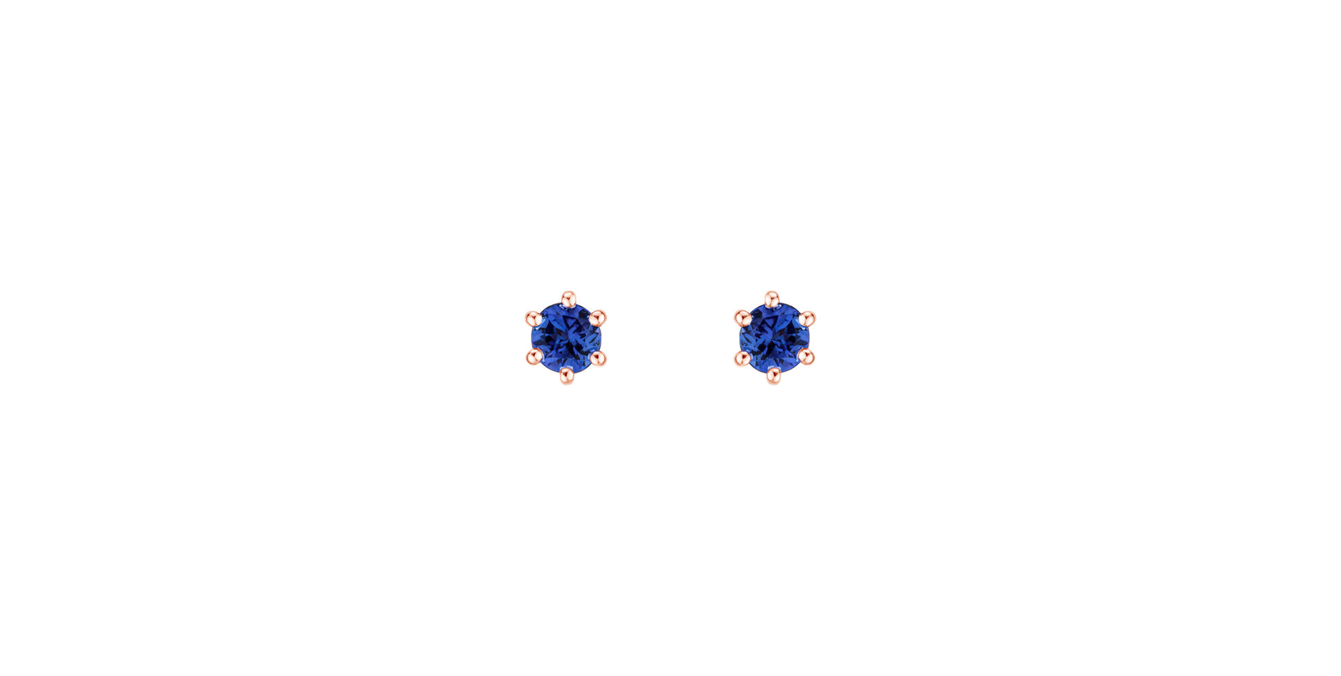 Earrings with Tanzanite Vesper Romance