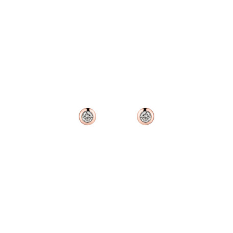 Diamond earrings Sparkling Dots