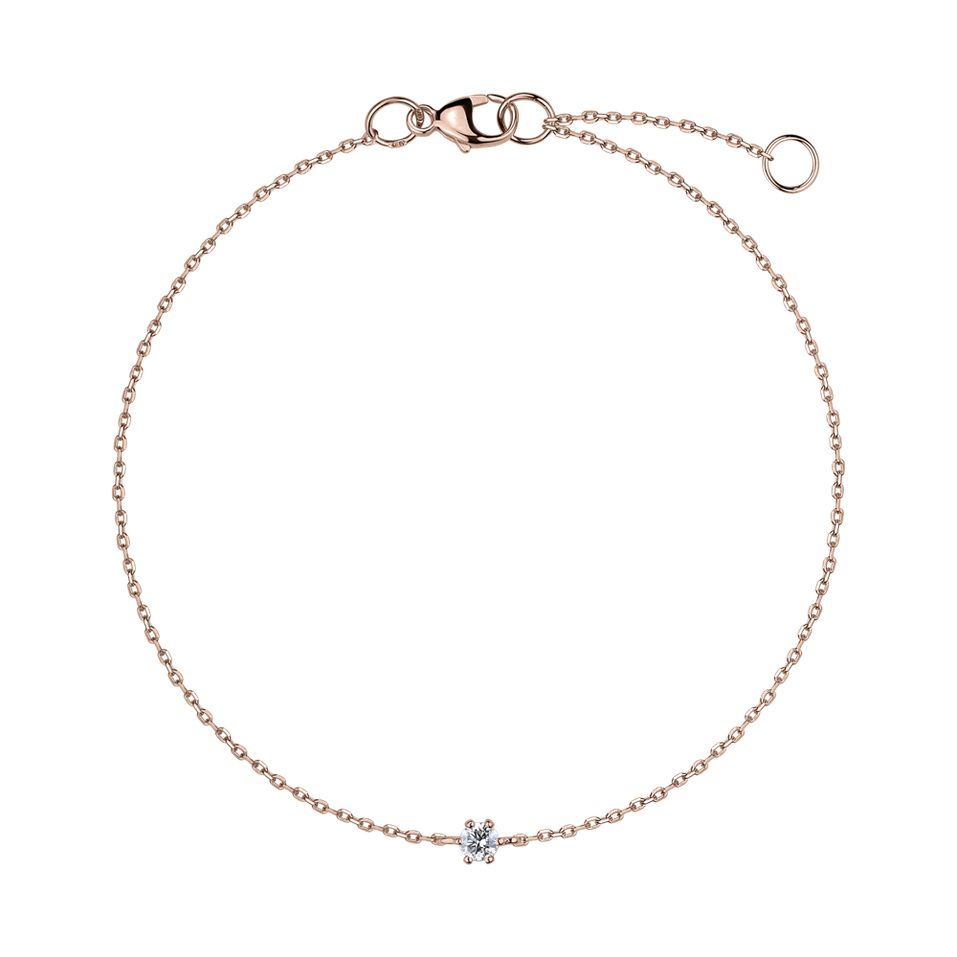 Bracelet with diamonds Essential Shine