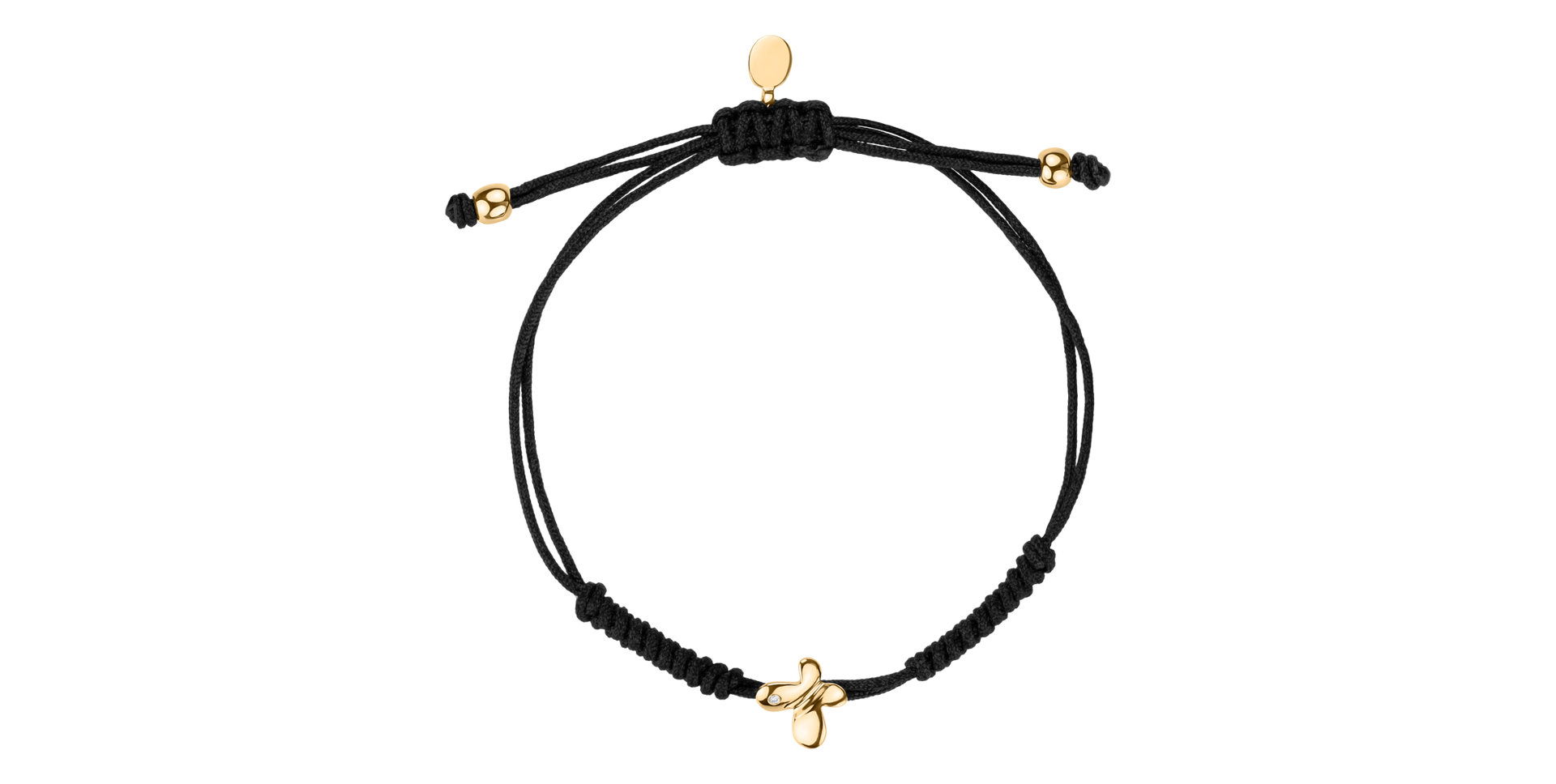 Bracelet with diamonds Night Papillon