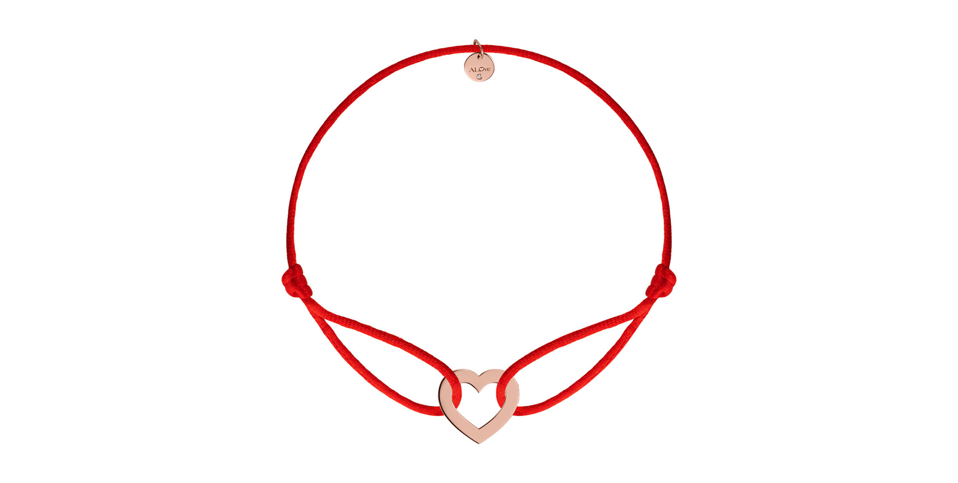 Diamond bracelet Heart