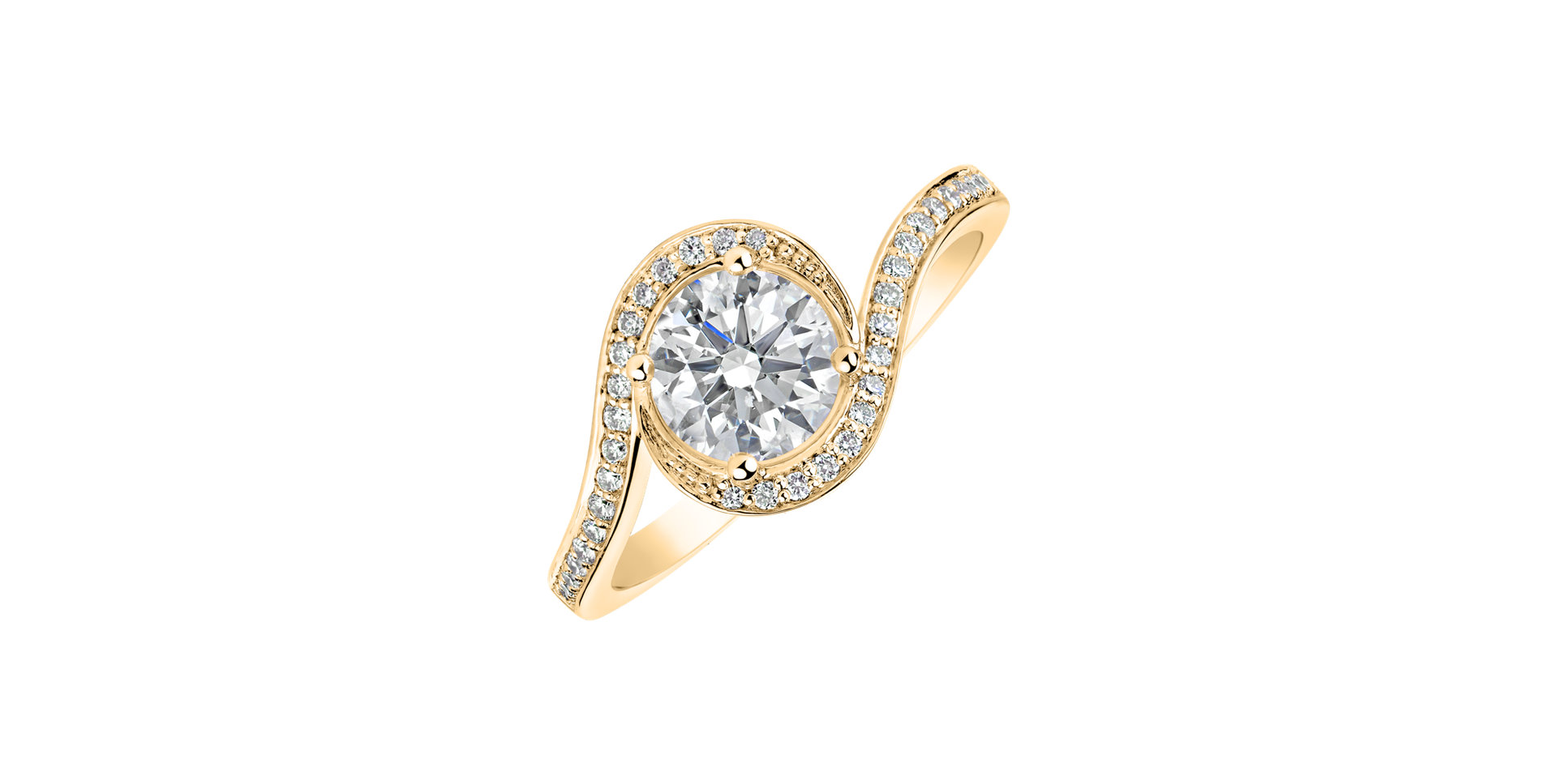 Diamond ring Royal Twist