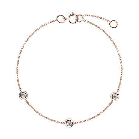 Bracelet with diamonds Sparkling Dot