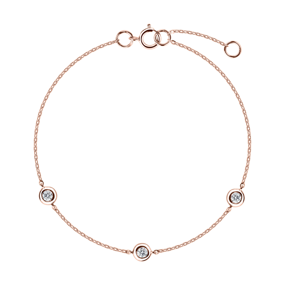 Bracelet with diamonds Sparkling Dot