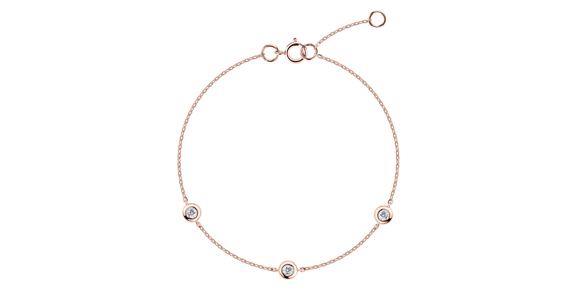 Bracelet with diamonds Sparkling Dot