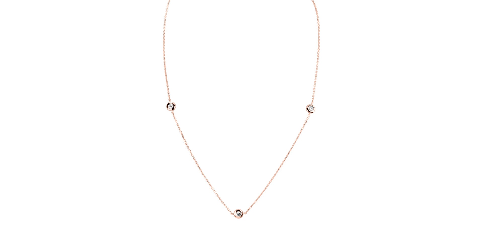 Diamond necklace Sparkling Dots