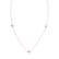 Diamond necklace Dots2