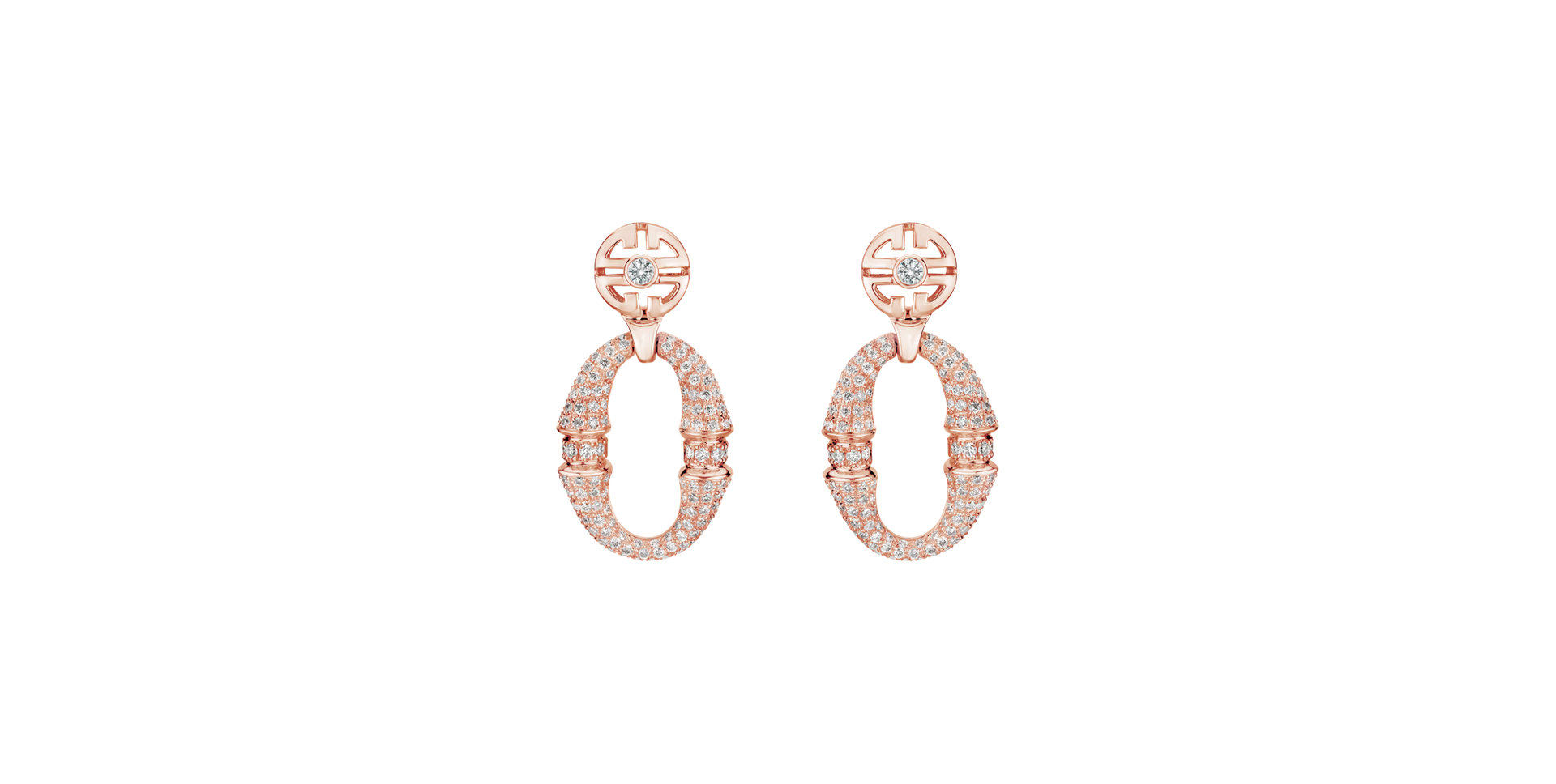 Diamond earrings Morpheus Ribbon