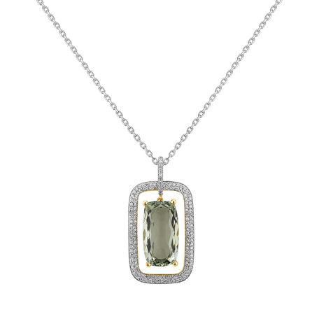 Diamond pendant with Amethyst Approval Letter