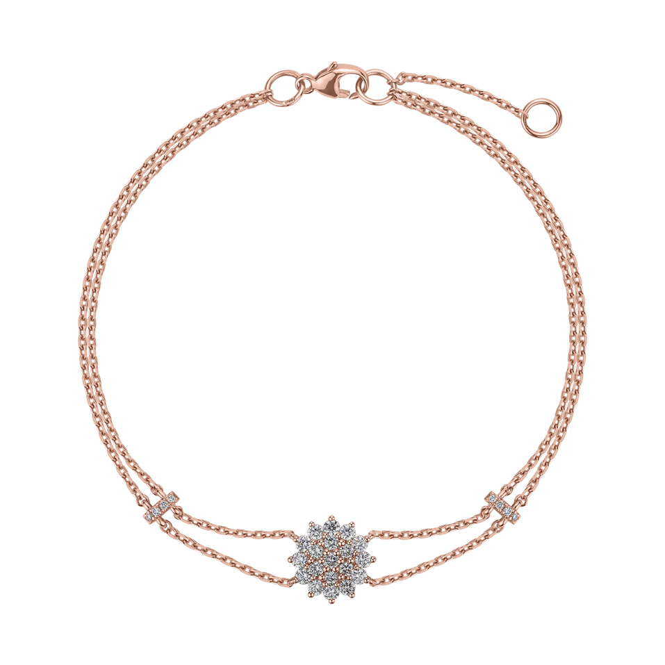 Bracelet with diamonds Stellar Star