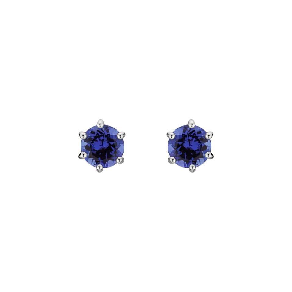 Earrings with Tanzanite Vesper Romance