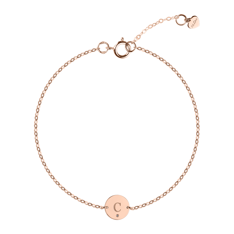 Diamond bracelet Little Coins C