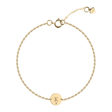 Diamond bracelet Little Coins K