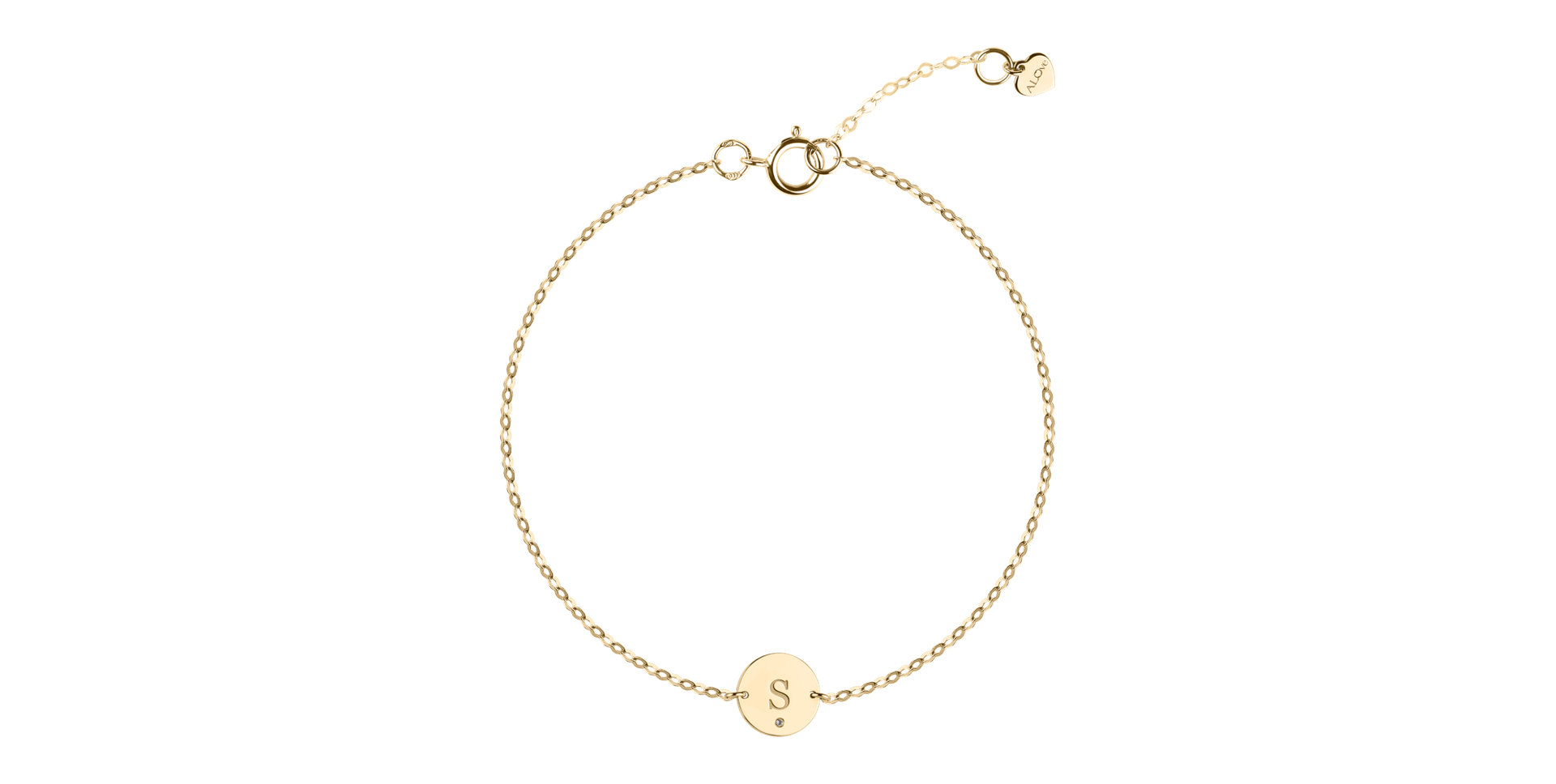 Diamond bracelet Little Coins S