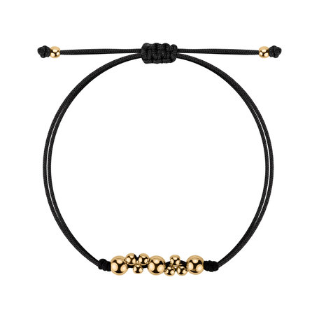 Bracelet with cord Bubble Shamballa