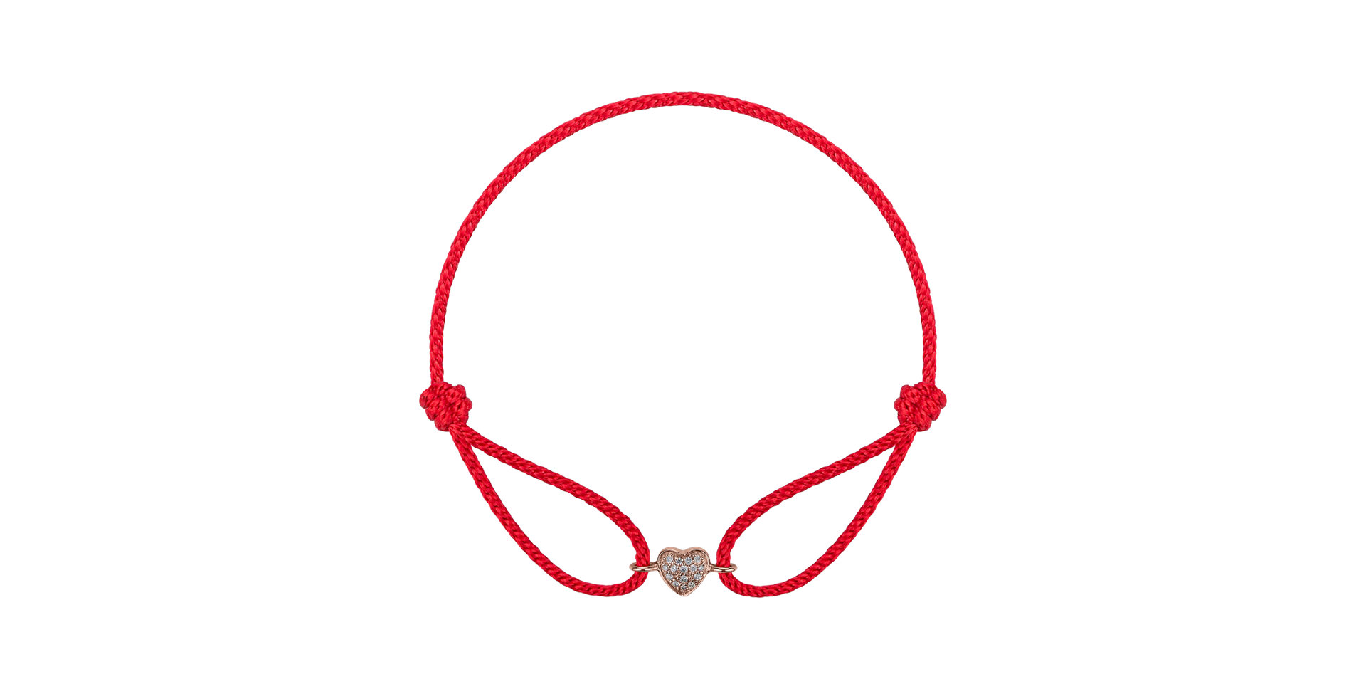 Diamond bracelet Adorable Heart