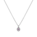 Diamond necklace with Kunzite Princess Sparkle2