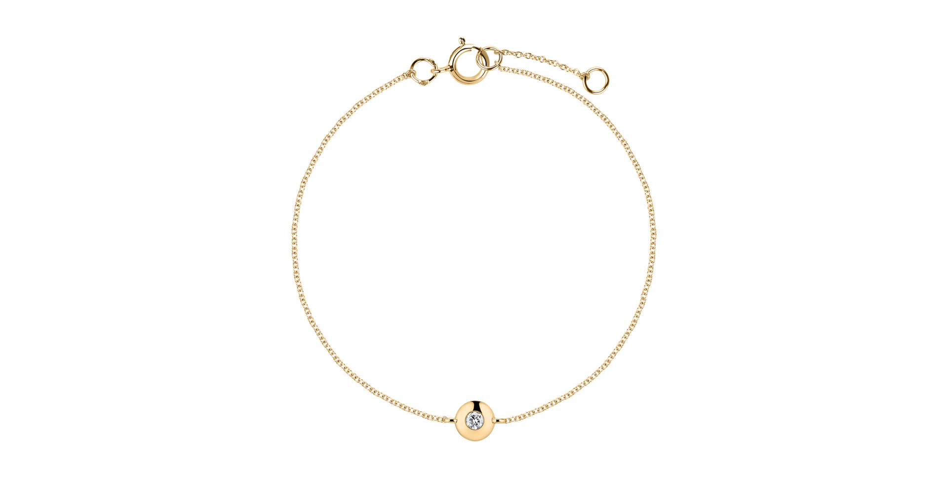 Bracelet with diamonds Sparkling Dot