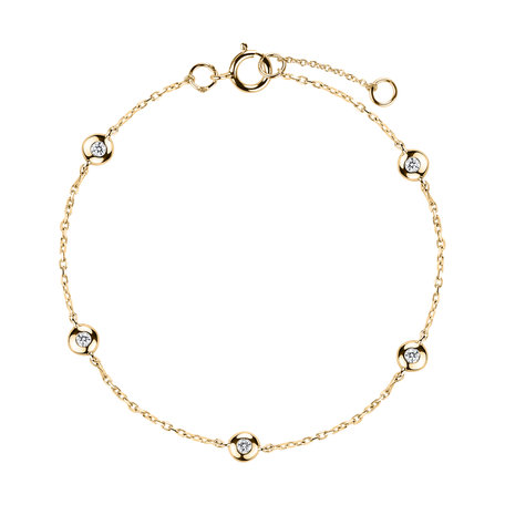 Bracelet with diamonds Sparkling Dot