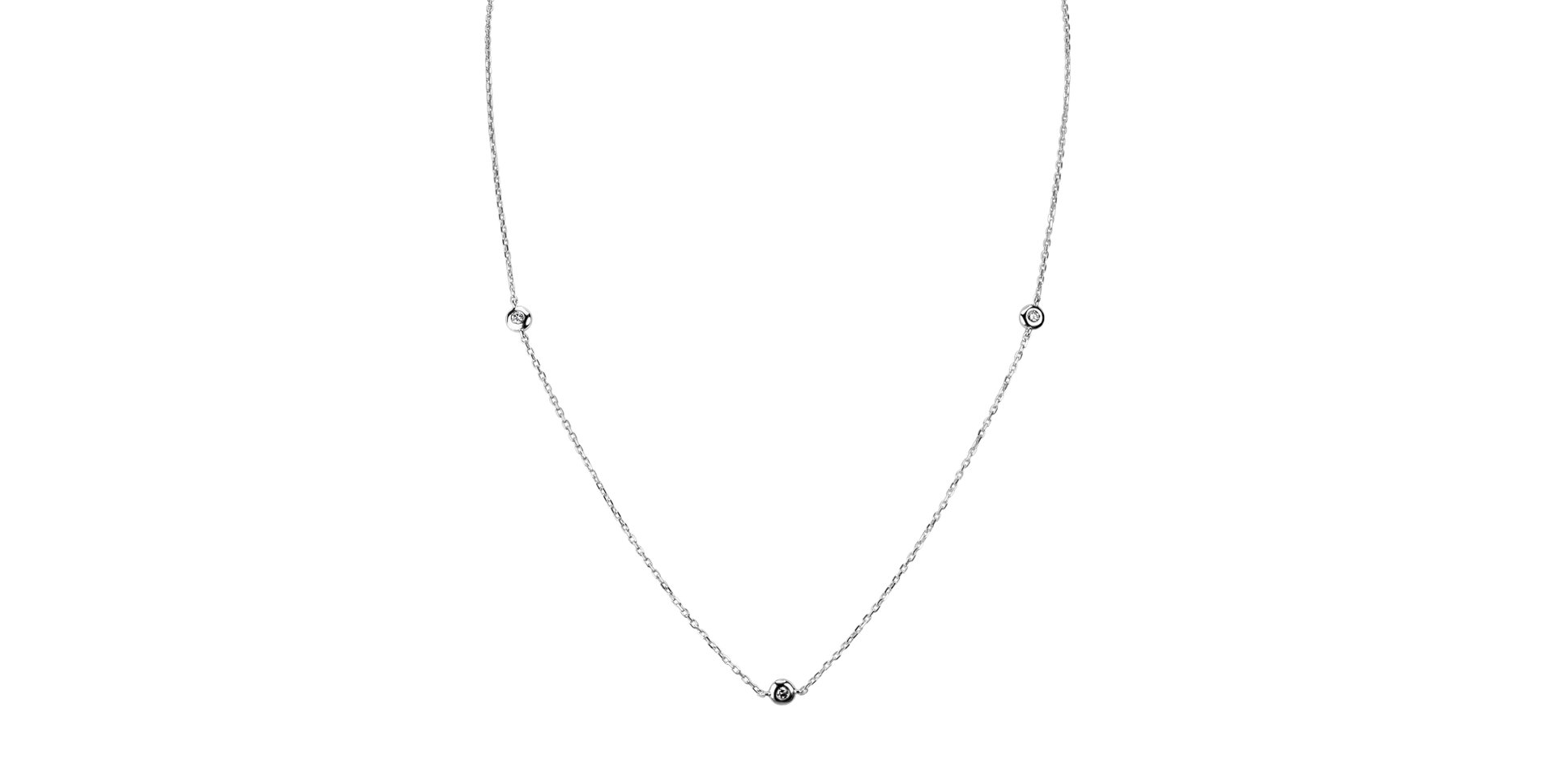 Diamond necklace Sparkling Dots