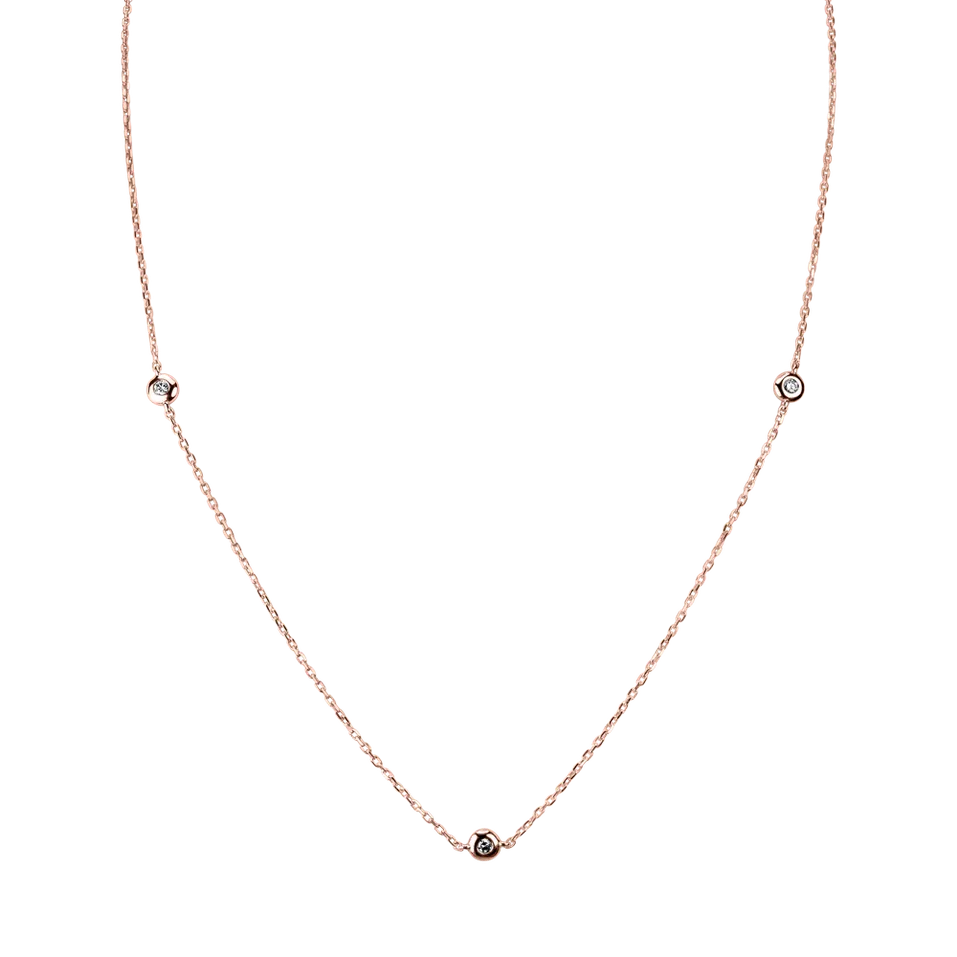 Diamond necklace Sparkling Dots