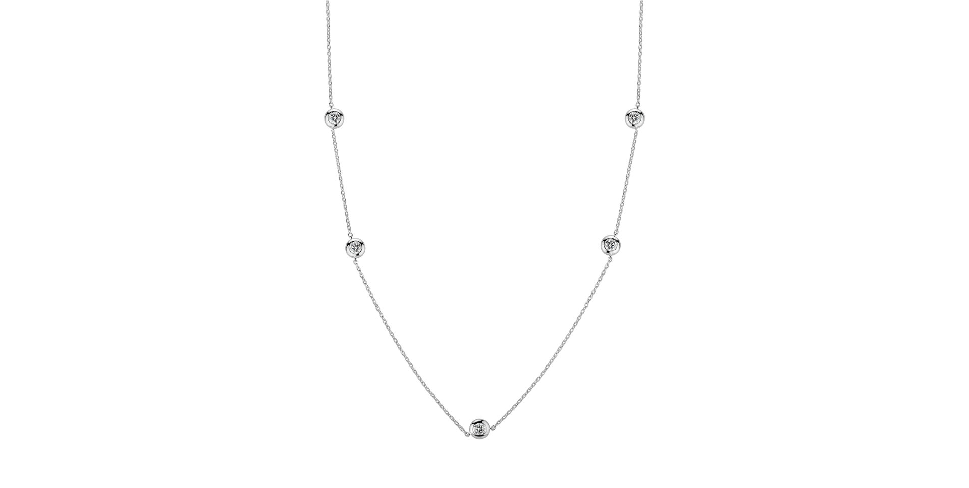 Diamond necklace Sparkling Dots