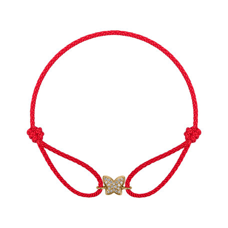 Diamond bracelet Adorable Butterfly