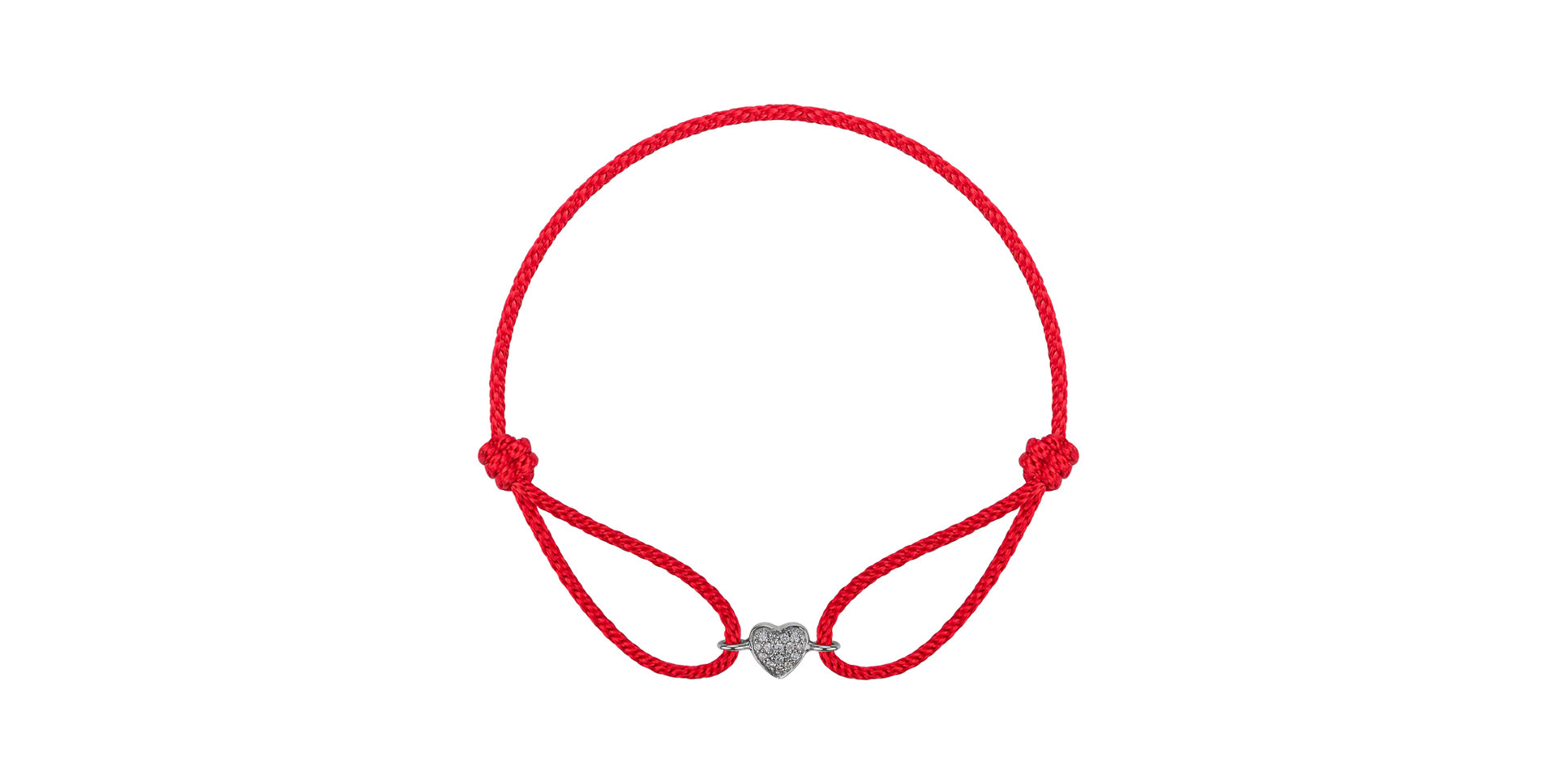 Diamond bracelet Adorable Heart