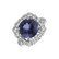 Diamond ring with Tanzanite Secret Blessing2